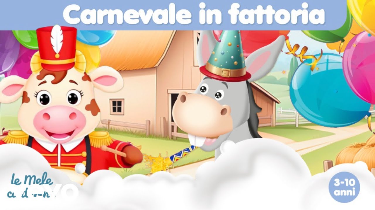 Le mele canterine - Carnevale in fattoria (3-10 anni)