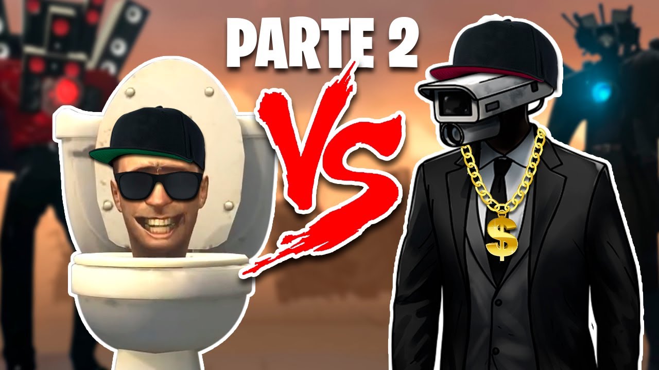 Skibidi Toilet Vs Camera Man - Batalha de rap (Parte 2)