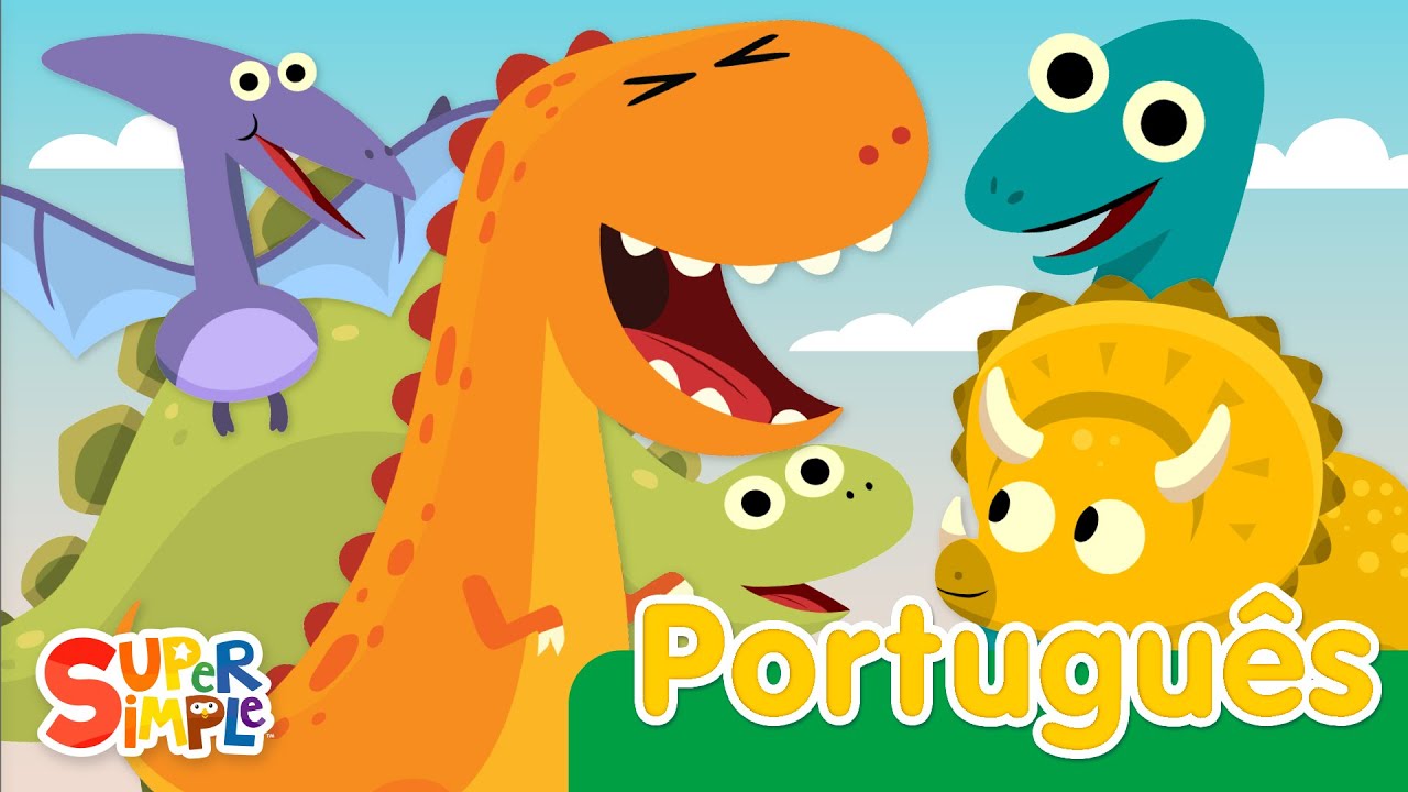 10 Dinossaurinhos | Canções Infantis | Super Simple Português