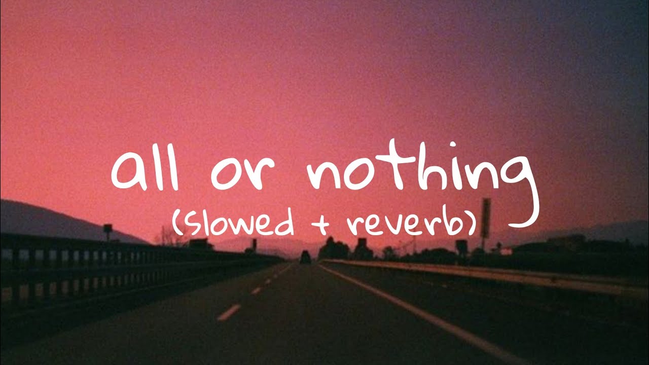 Topic, HRVY - All Or Nothing (slowed + reverb)