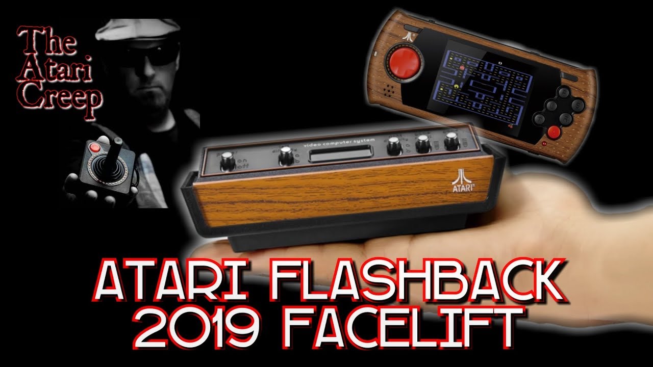 AtGames 2019 Atari Flashbacks GETS A FACELIFT | The Atari Creep