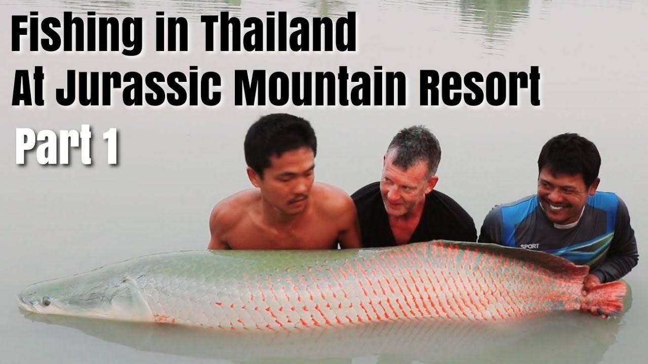 Fishing in Thailand at Jurassic Mountain Resort - Part 1