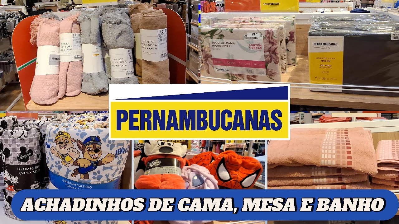 LOJA PERNAMBUCANAS ACHADINHOS DE CAMA, MESA E BANHO - SHOPPING TACARUNA