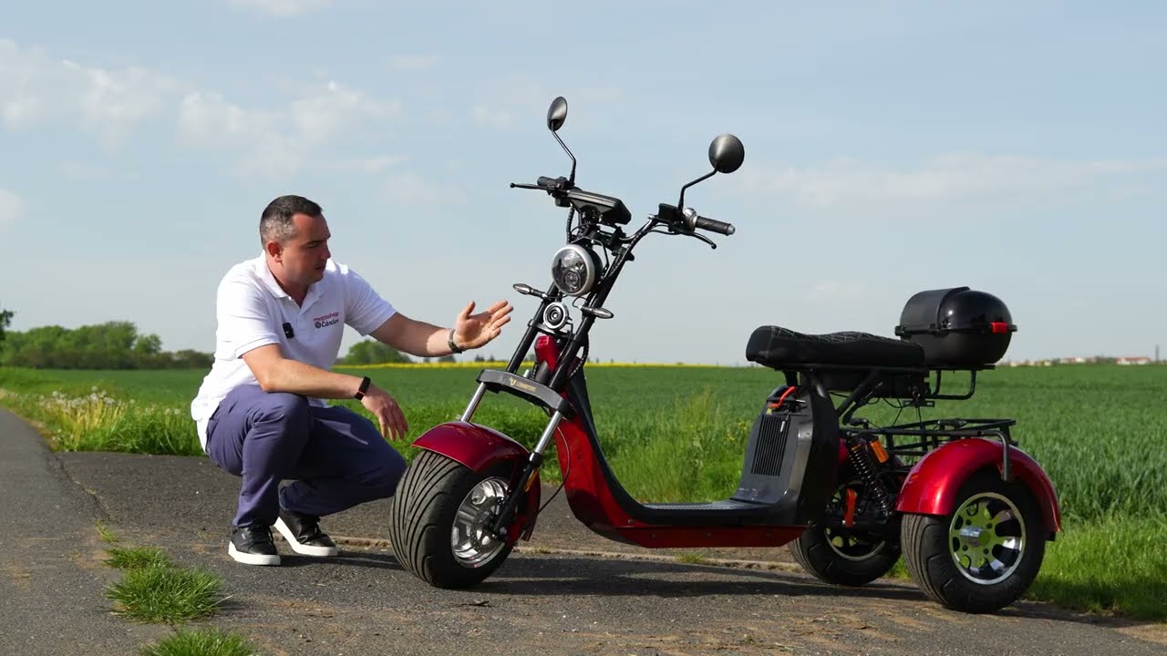Nejprodávanější elektrická tříkolka Leramotors C5