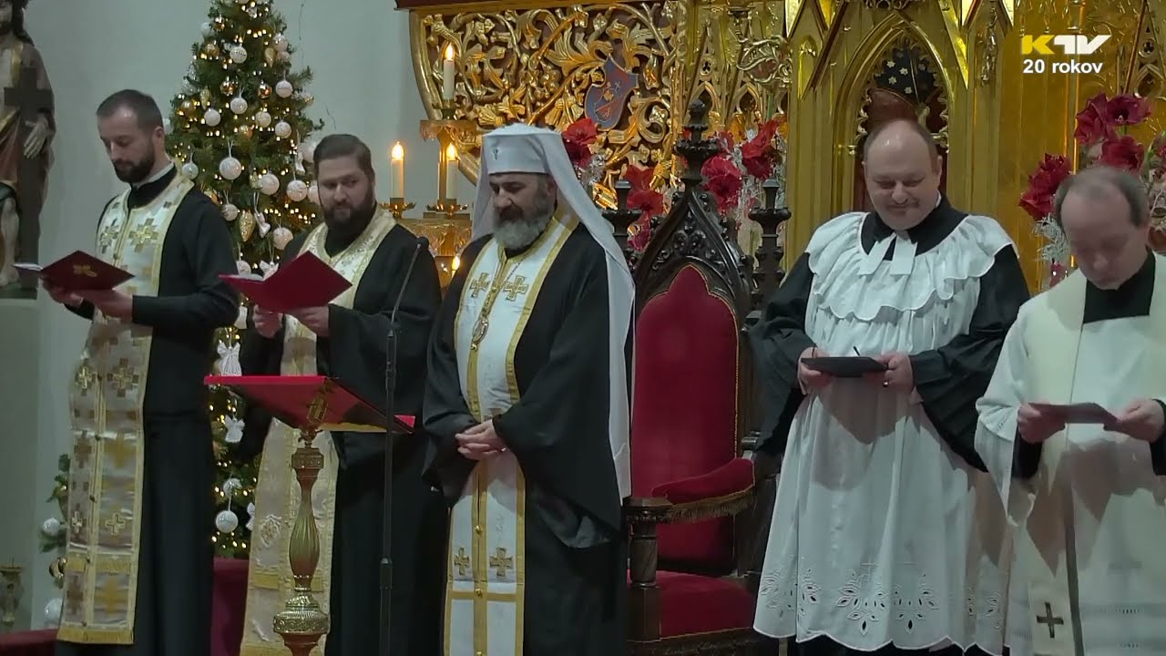 Ekumenická pobožnosť z Baziliky sv. Kríža - 18. 1. 2026