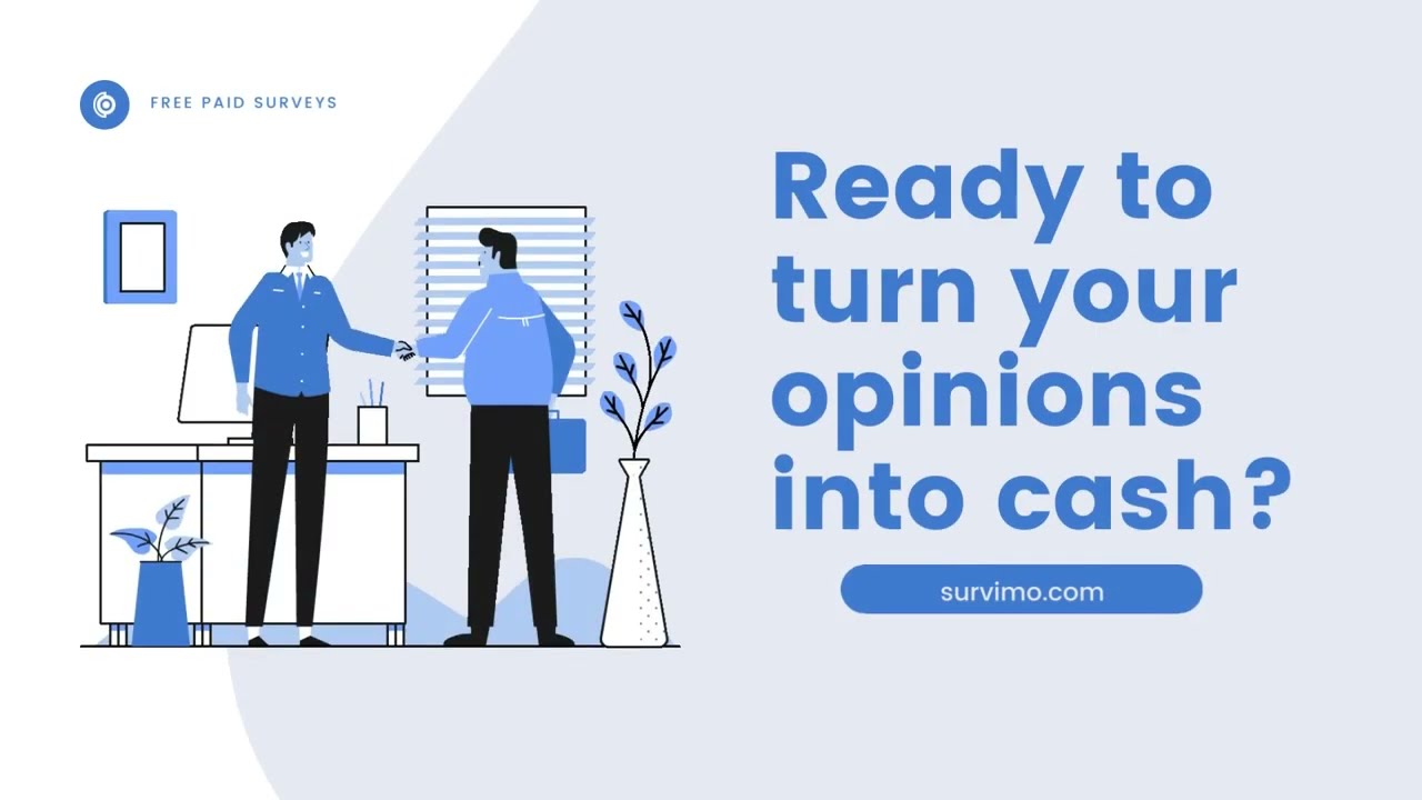 Turn your opinions into cash | SURVIMO