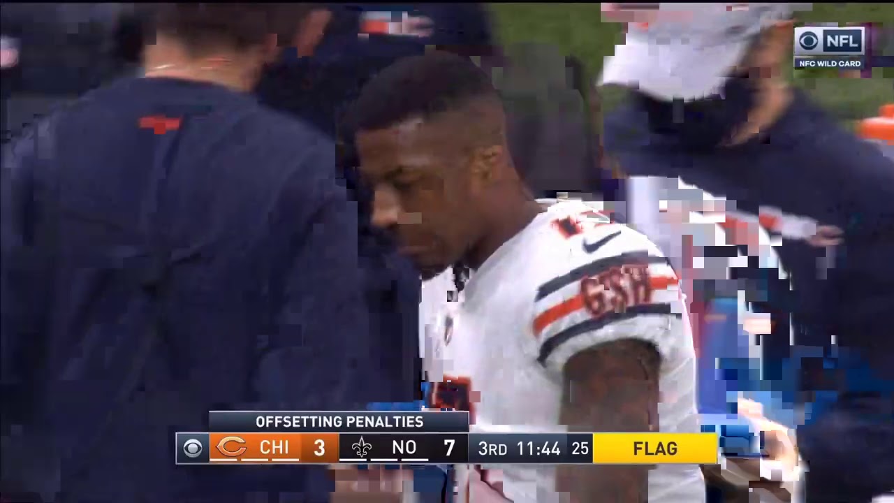 Anthony Miller EJECTED vs. Saints