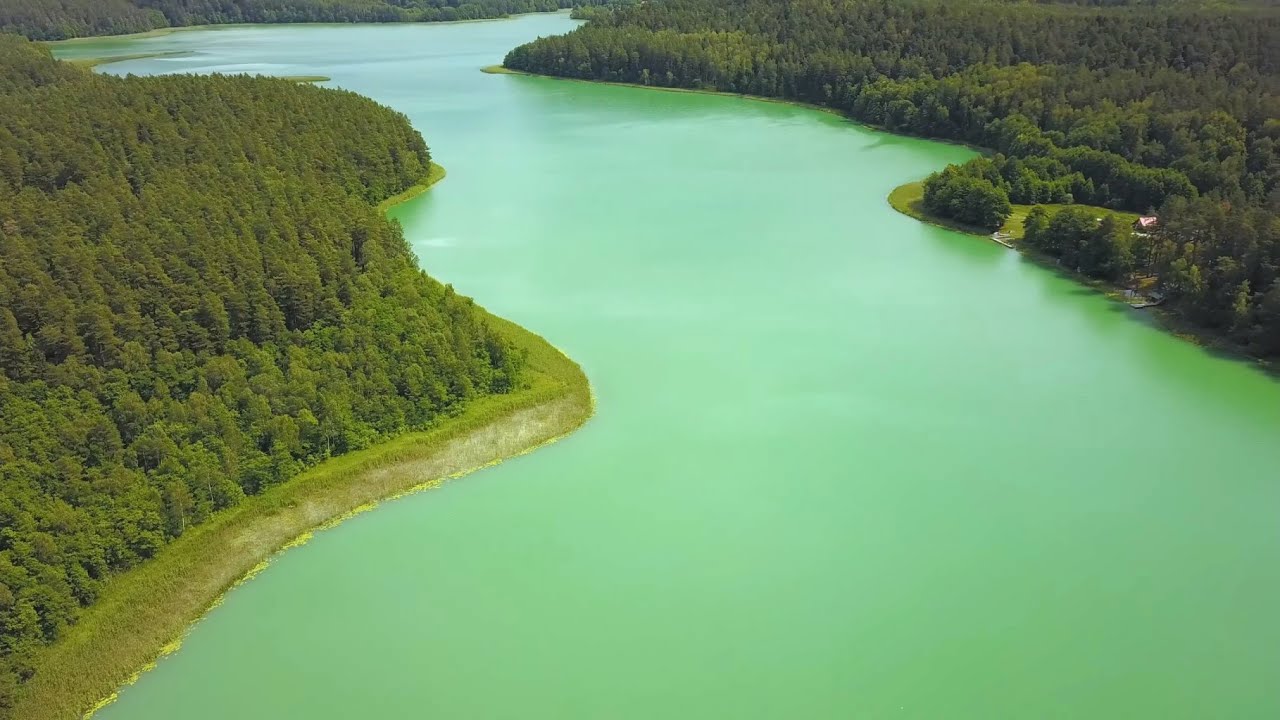 Virš Lietuvos: žalieji Spindžiuko ir Spindžiaus ežerai. Aukštadvaris. Lithuanian nature drone aerial