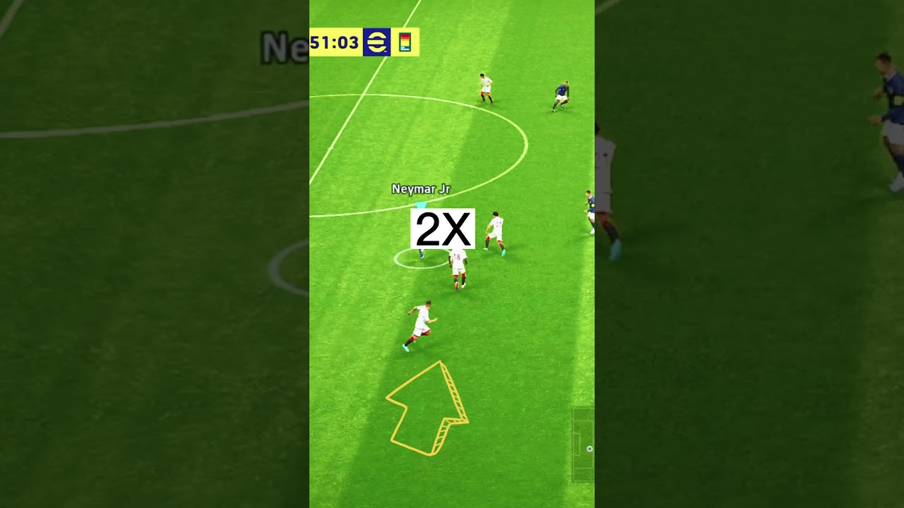 EFootball rabona skills #efootball2023 #efootball #rabona #neymar #skills