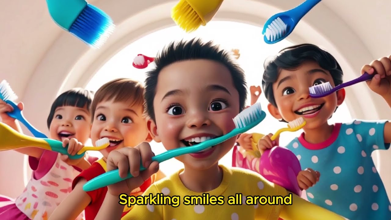 Brush Brush | Tinny Tunes |Kids Songs