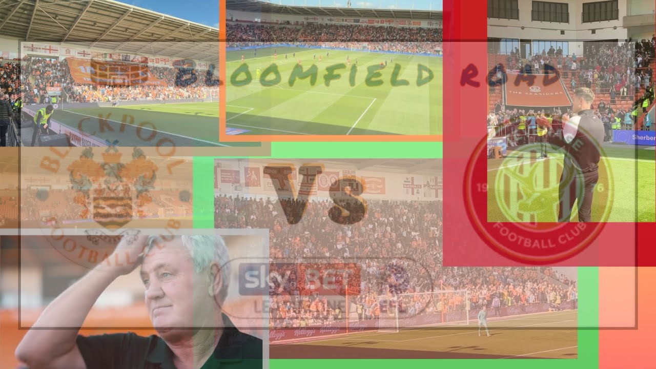Blackpool vs Stevenage match vlog #firstvlog #blackpoolfc #stevenagefc #football #efl 