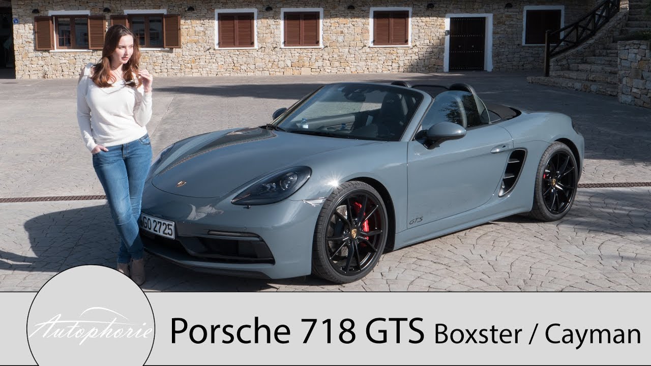 Porsche 718 GTS Boxster + Cayman Fahrbericht / Fahrspaß mit Schaltgetriebe (oder PDK) - Autophorie