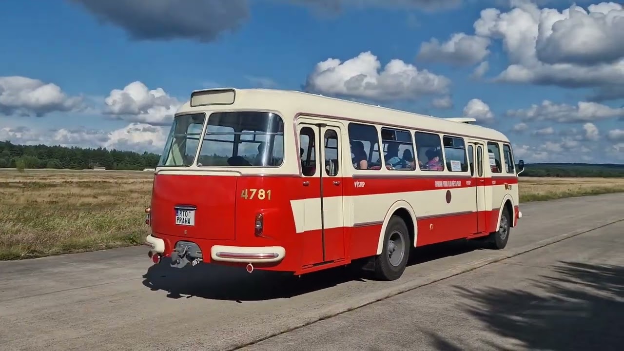 7-Sraz autobusů Karosa řady 700 v Ralsku 6.9-2025