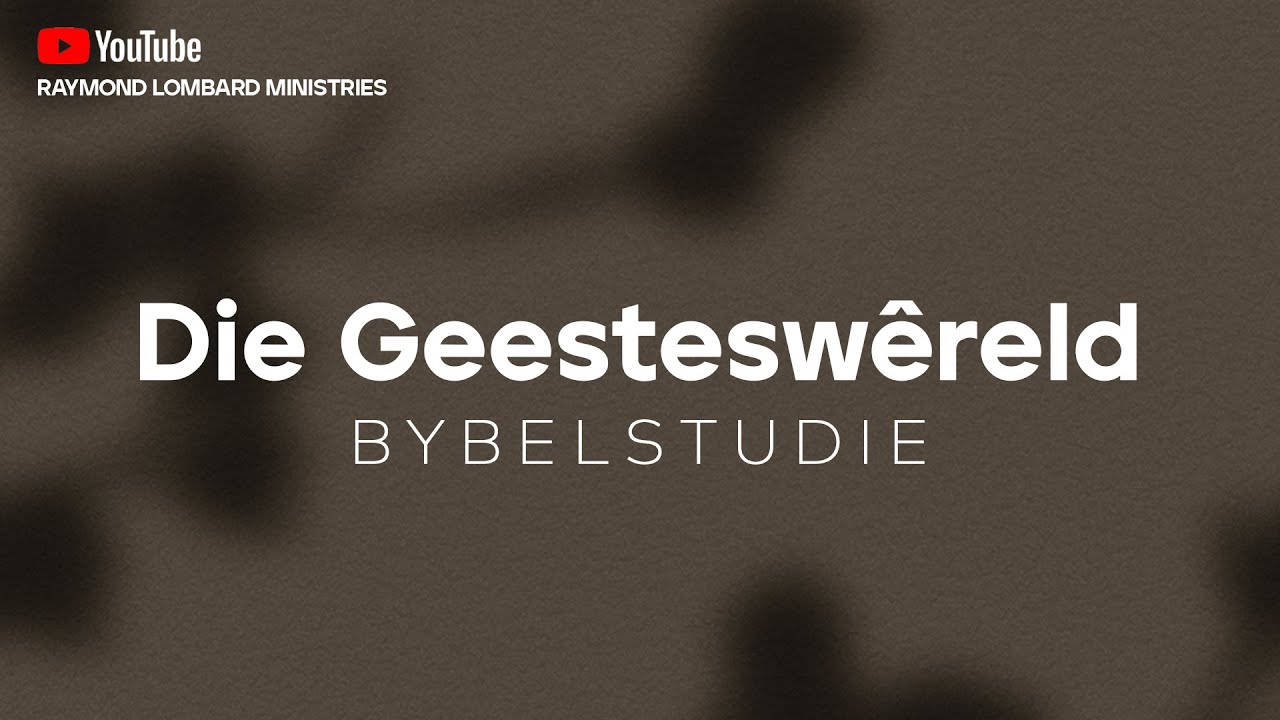 1. Inleiding tot die geesteswêreld