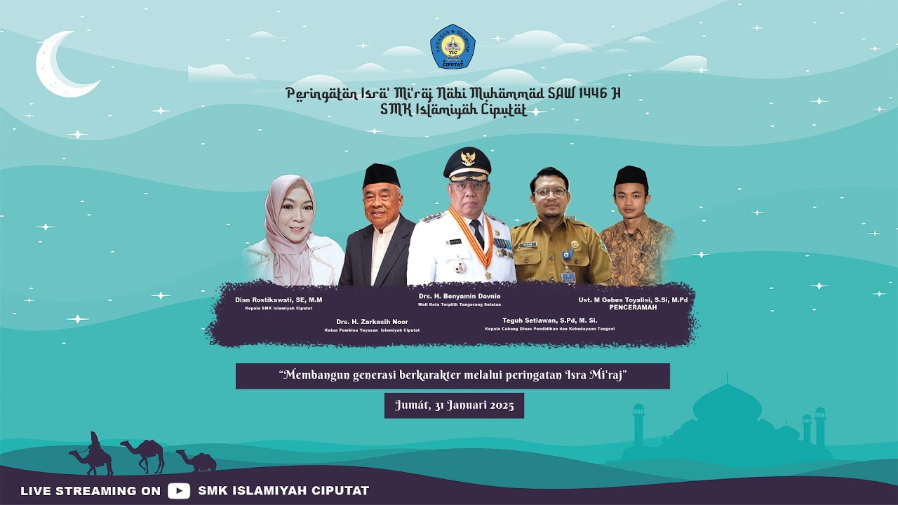 PERINGATAN ISRO MI'ROJ SMK ISLAMIYAH CIPUTAT