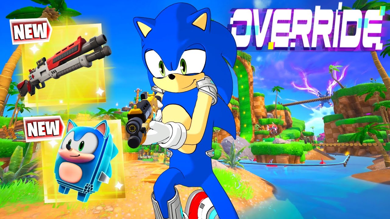 NEW Sonic The Hedgehog Skin + Green Hill Zone POI is INSANE! (Fortnite Season 4 Update)