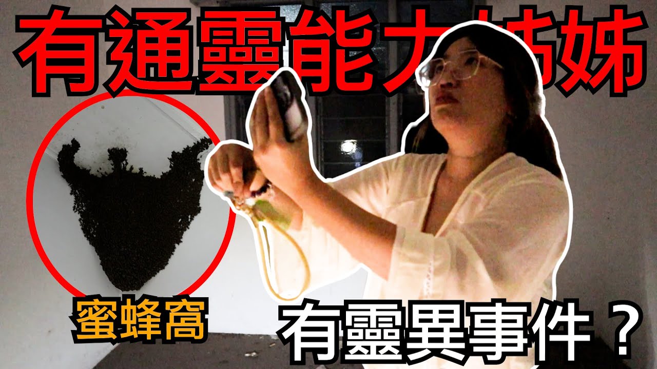 帶有通靈能力的姊姊去探靈！結果被蜜蜂圍毆！有靈異事件嗎？無形的法器？是什麼？