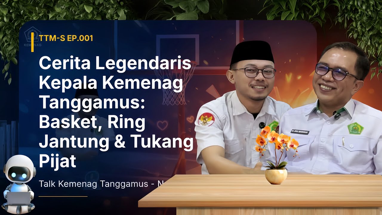 Cerita Legendaris Kepala Kemenag Tanggamus: Basket, Ring Jantung & Tukang Pijat 🤭 | TTM-s Ep.001