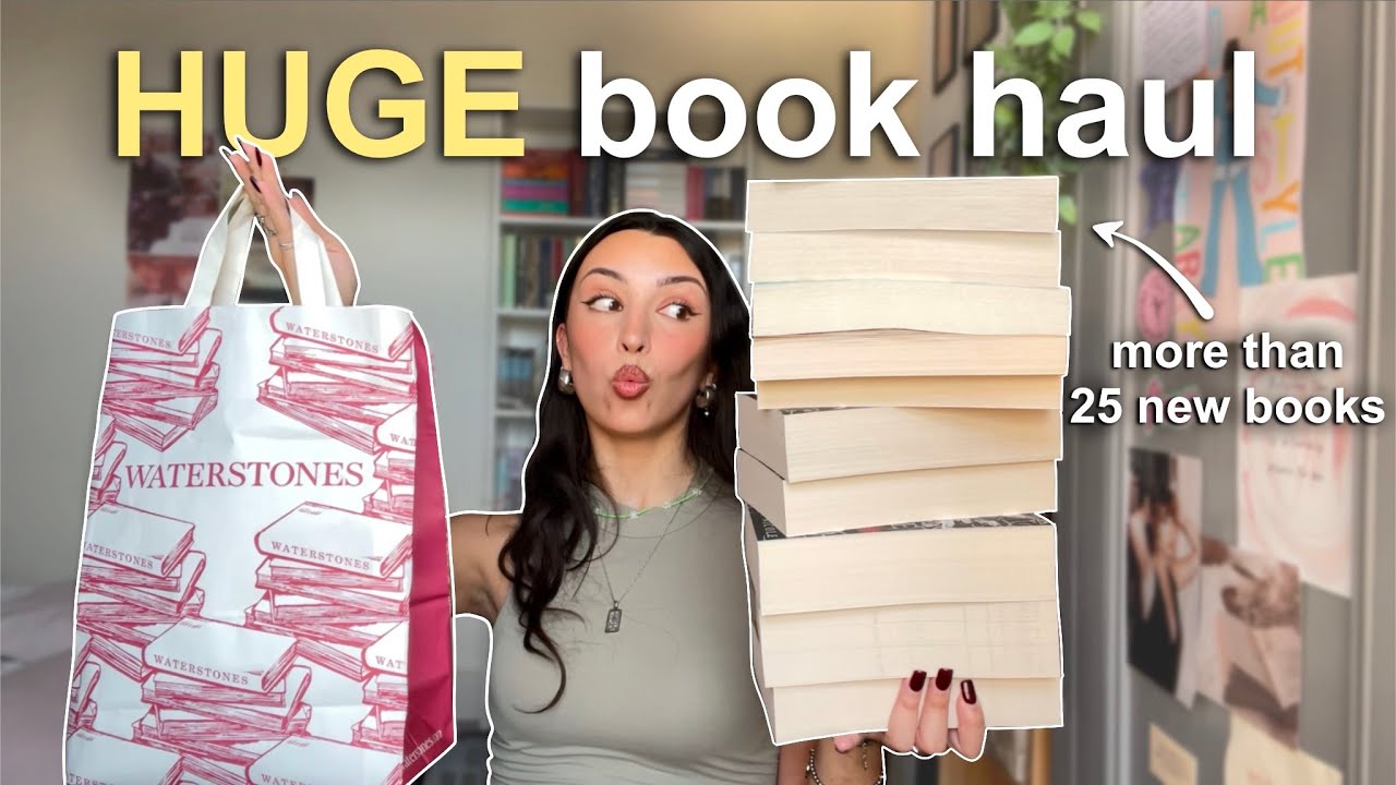 HUGE book haul (again) 📚✨🛍️