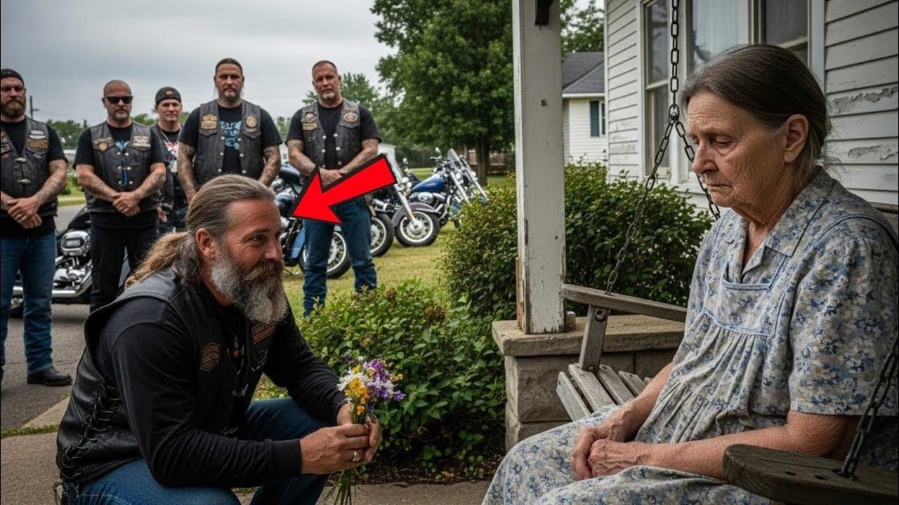 Sie hat seit Monaten nicht gelächelt – Nachbars Sorge brachte Biker, um nach der Familie zu sehen...