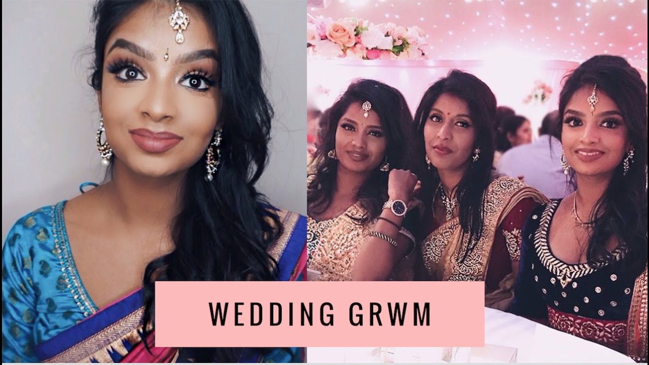 GRWM Tamil/Indian Traditional Wedding | Get Ready With me | Saree