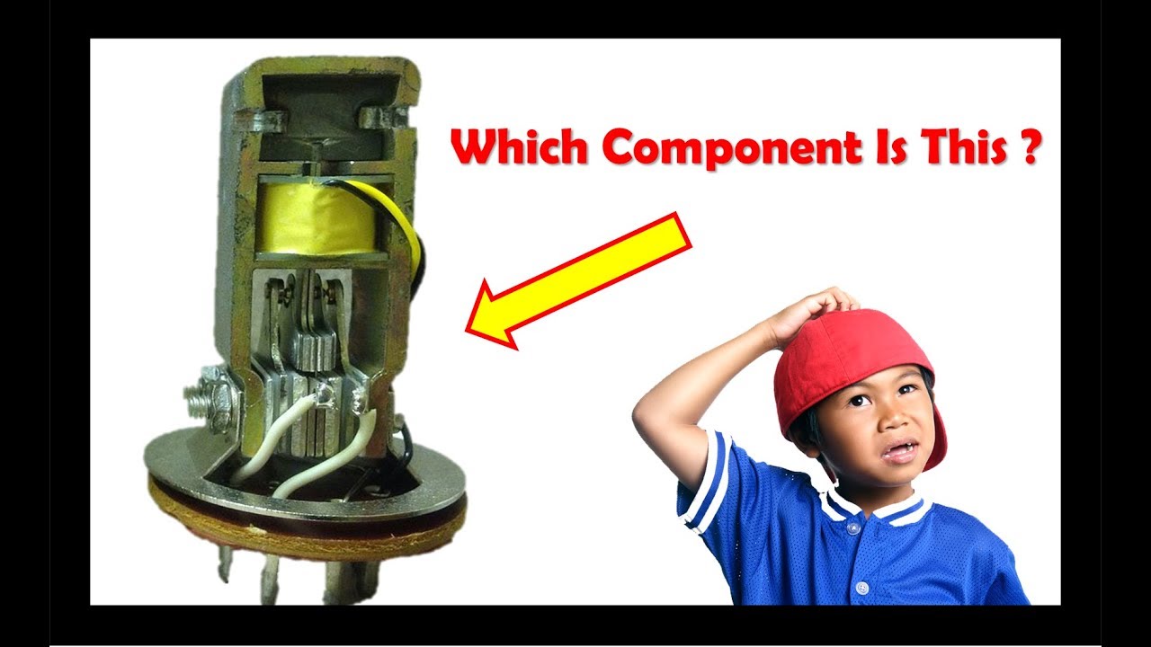 Which Component is This? | Relay with Coil | DC Transformer | Electric Vibrator
