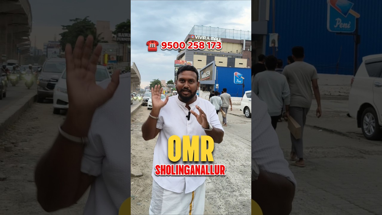😍Urgent Resale Villa Plots For Sale in Sholinganallur OMR- Chennai Prime Location