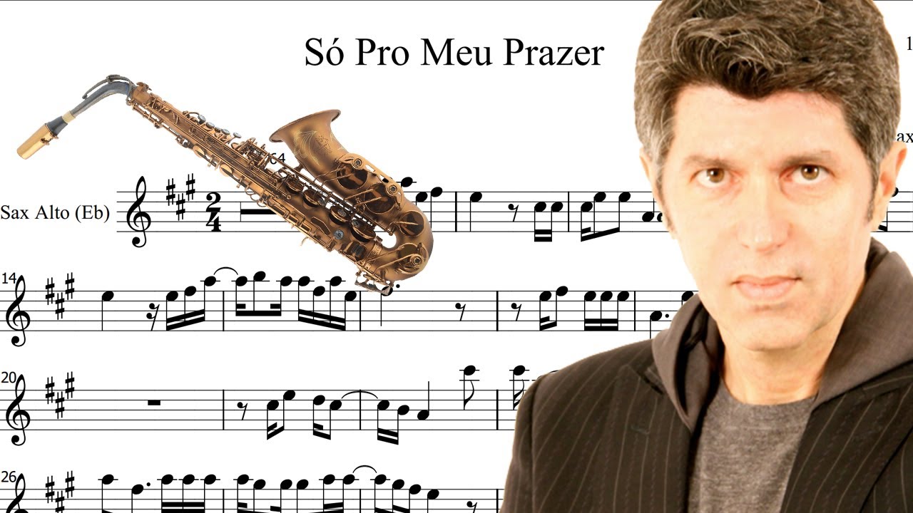 Partitura S&oacute; Pro Meu Prazer (Leoni) Sax Alto