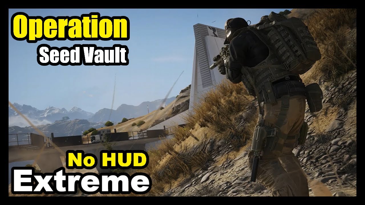 Ghost Recon: Breakpoint - Operation: Seed Vault | Tactical & Stealth Gameplay [Extreme + No HUD]