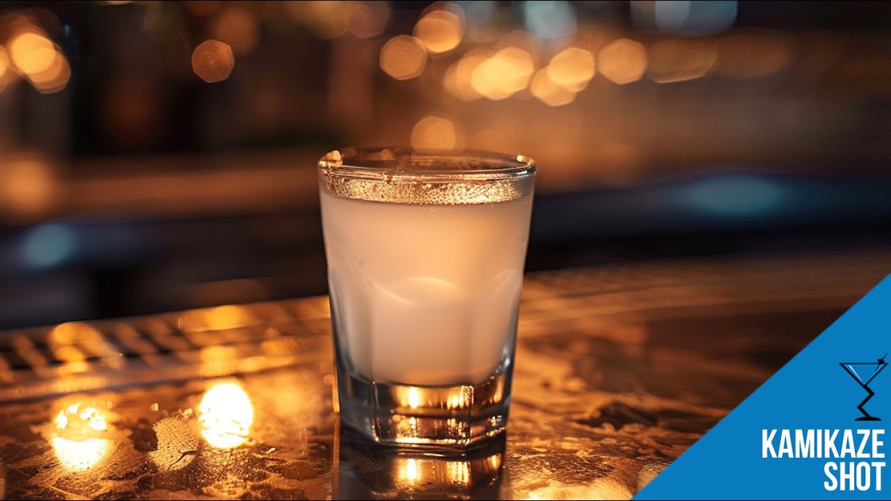 Kamikaze Shot - How to make a Kamikaze Shot Cocktail Recipe by Drink Lab (Popular)