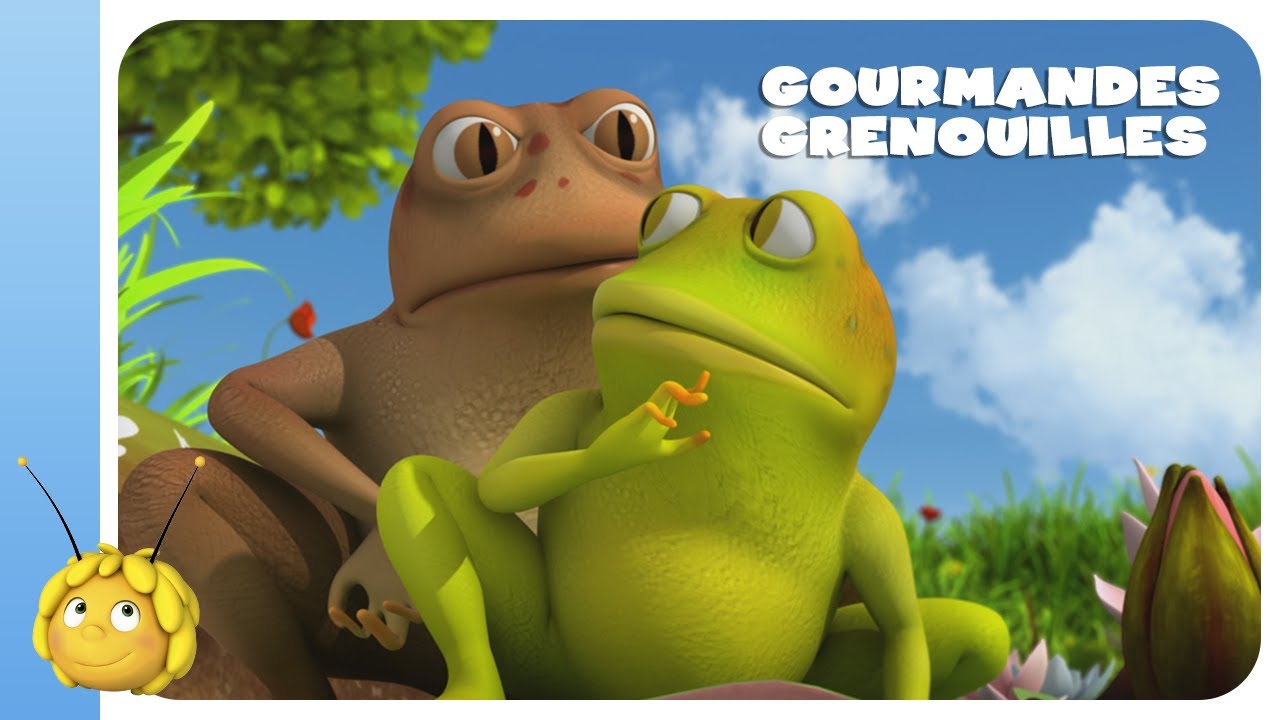 Maya L'abeille - Gourmandes grenouilles