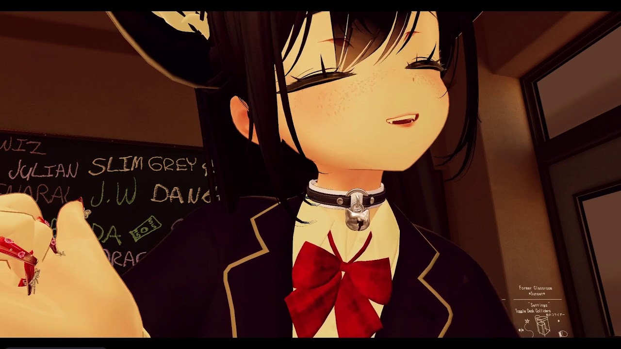 [ Visual ASMR ] KittyBeLateForClass