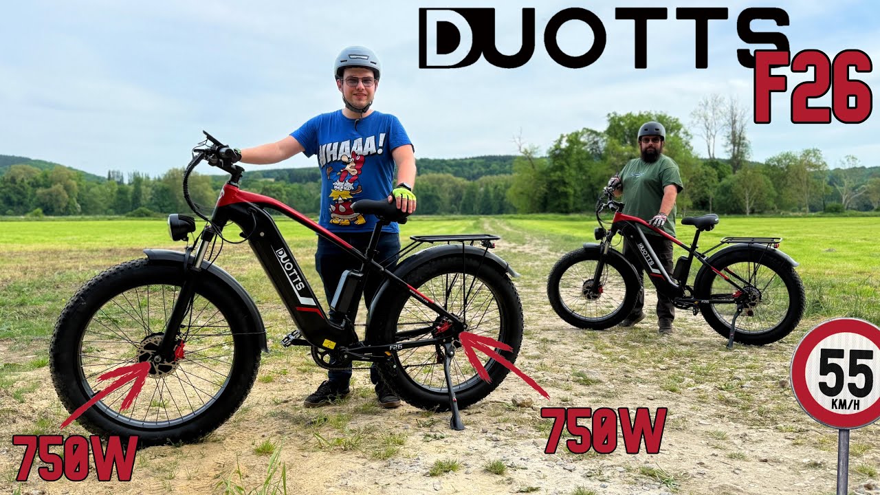 DUOTTS F26 : Un Fatbike Bimoteur 2x750W à 1 399 € ! 😁 - Déballage et Test Complet !