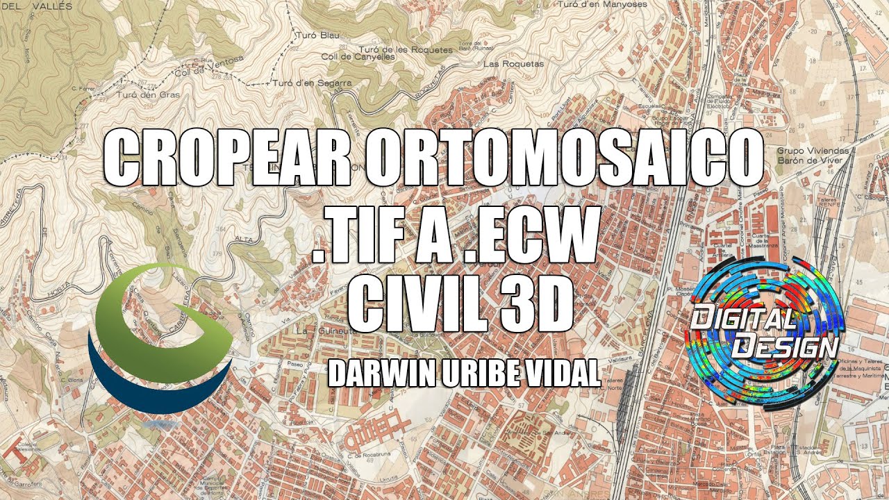CROPEAR O RECORTAR ORTOMOSAICO EN GLOBAL MAPPER Y CARGARLA EN CIVIL3D