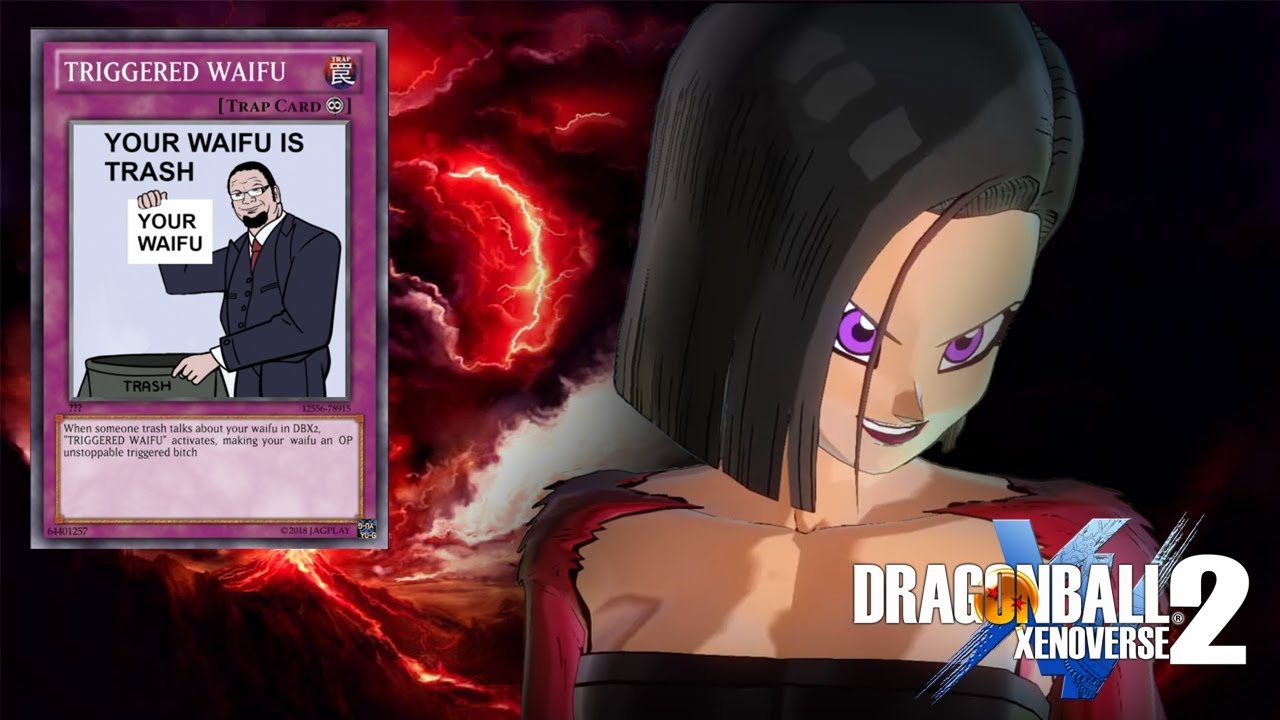 When someone says ur waifu is trash 🔥🔥🔥 | DRAGON BALL XENOVERSE 2