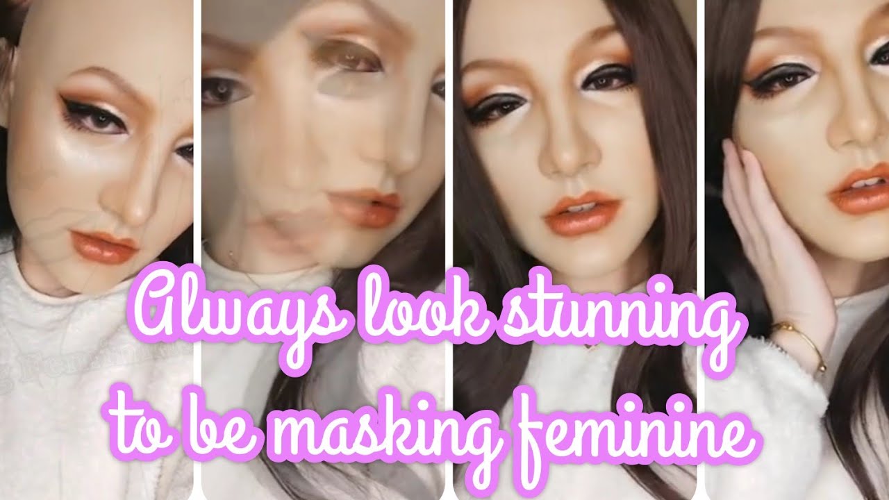 Always stay be masking Feminine | Realistic female mask silicone || Beauty natural of female masking