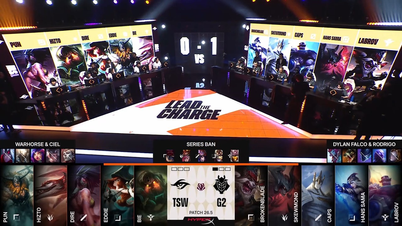 【2026全球先鋒賽】A組 G2 vs TSW #2