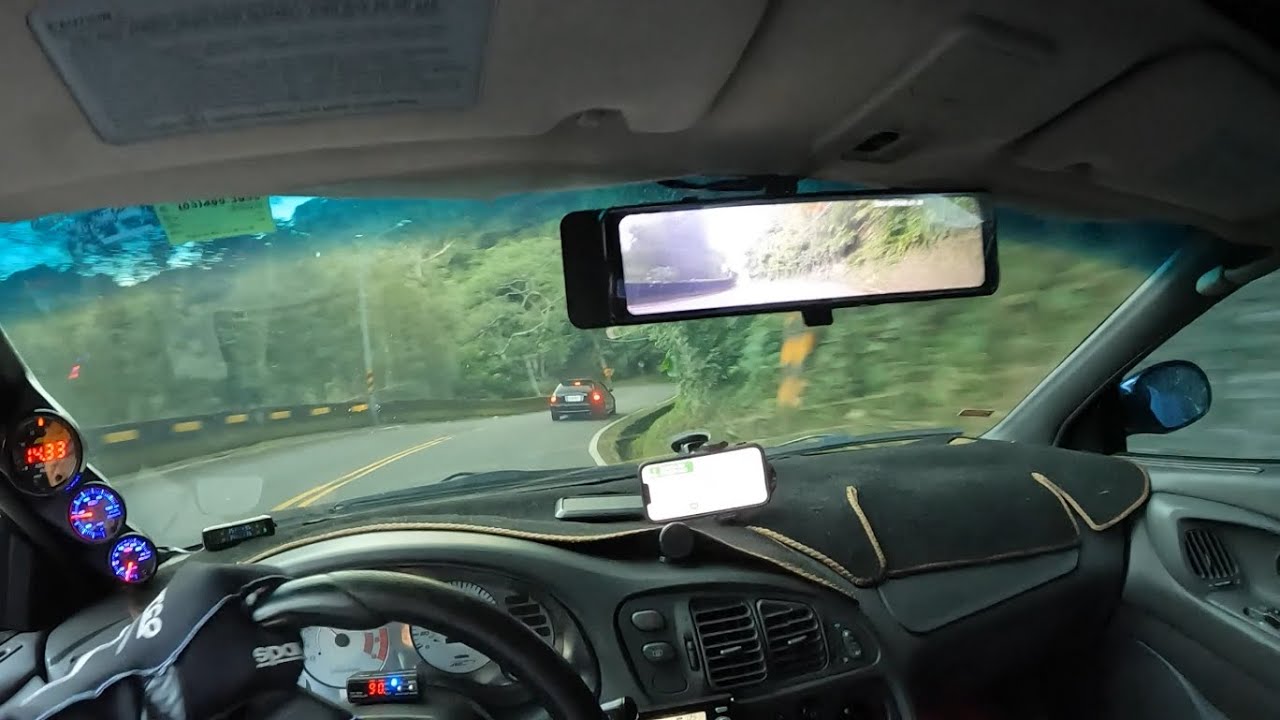 [POV] Saturday morning drive...Touge with random guy - Mitsubishi Eclipse 2G 4G63T