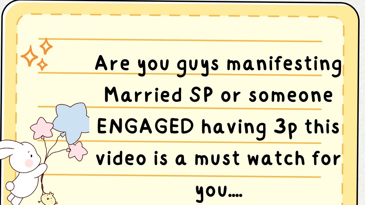 Manifesting MARRIED SP or a person who is engaged watch this video before that.. | Law of assumption