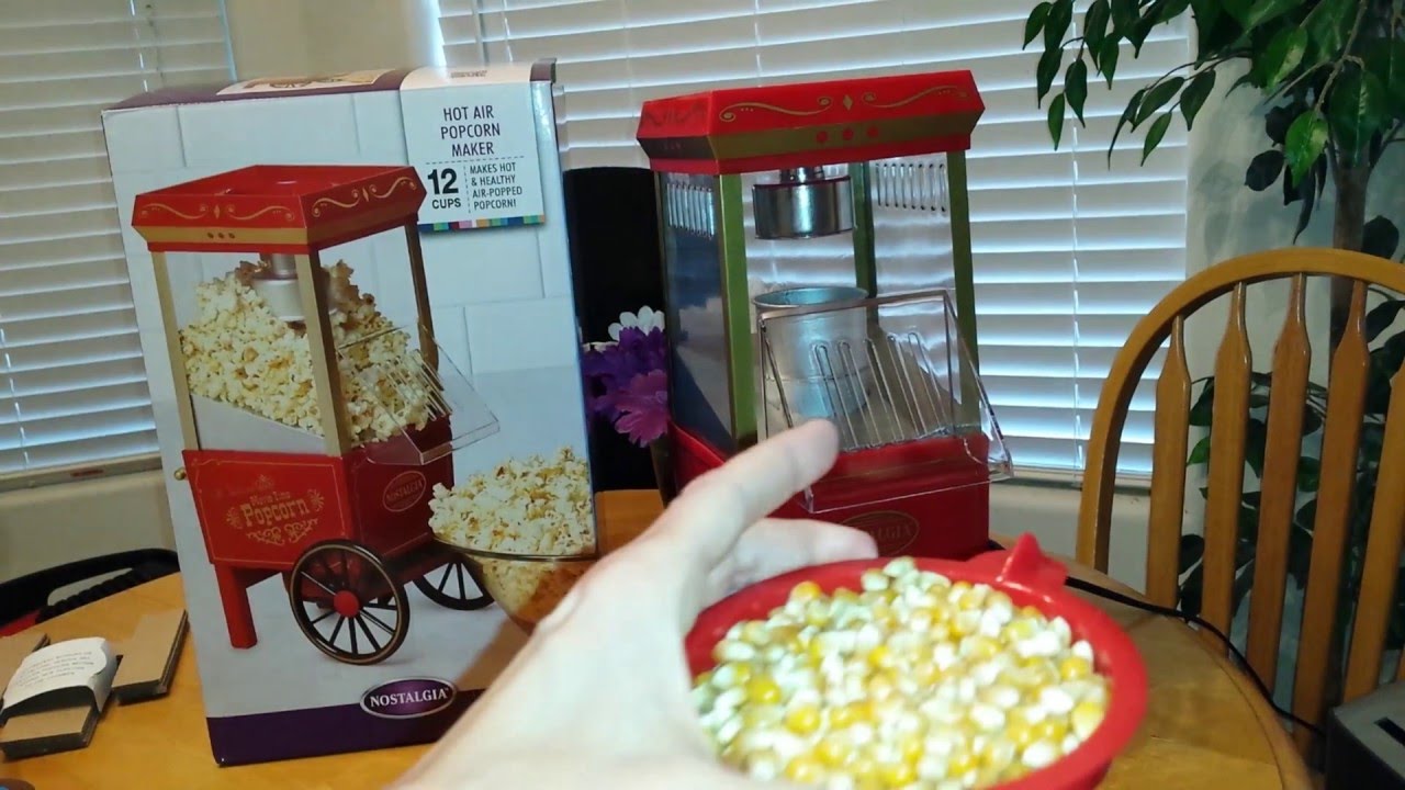 Nostalgia Air Popcorn Maker Machine