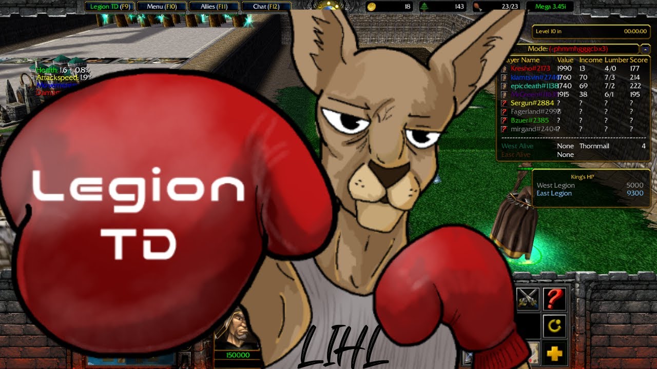 Like a Spider, Only Wild: Legion Td LIHL [568]