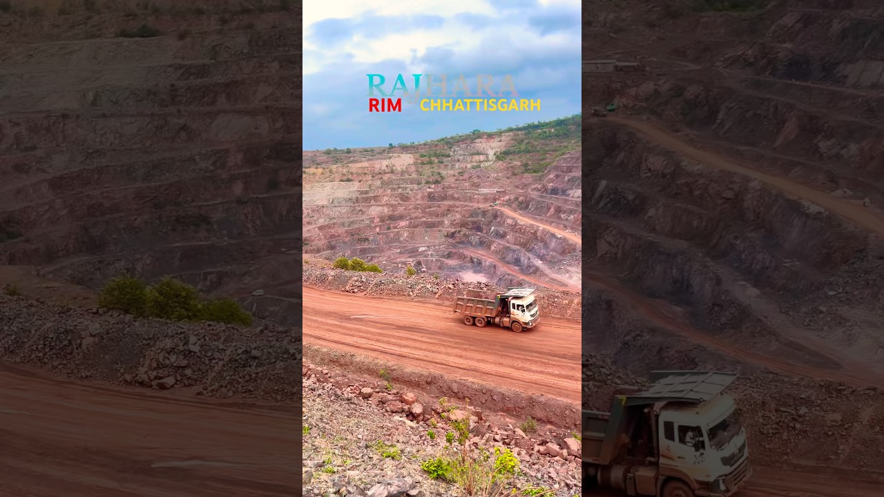 Chhattisgarh Iron Ore Mines 😳#mines #dallirajhara #ironore #mining #chhattisgarh #shorts #ytshorts