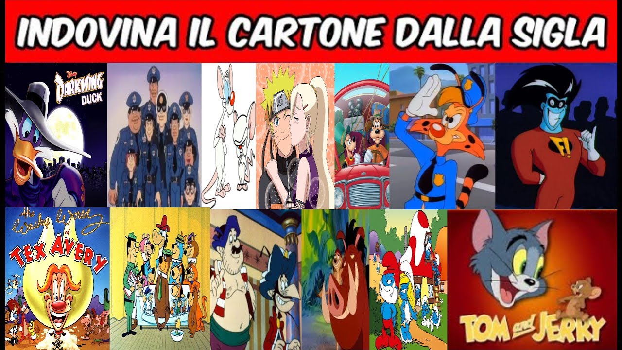INDOVINA LA SIGLA DEI CARTONI ANIMATI 📺🎵 #quiz #cartonianimati #ita #cartoni