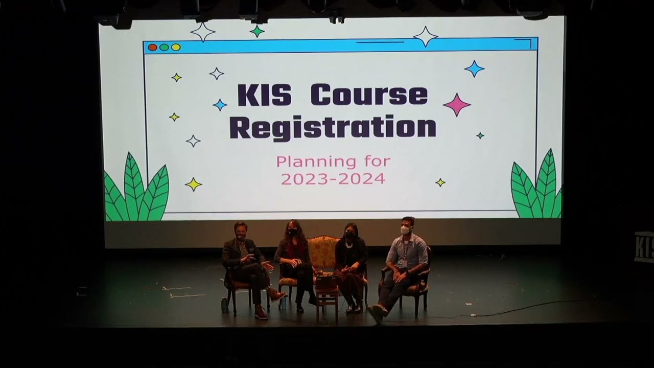 Course Registration & Transition Presentation for High School KIS Parents
