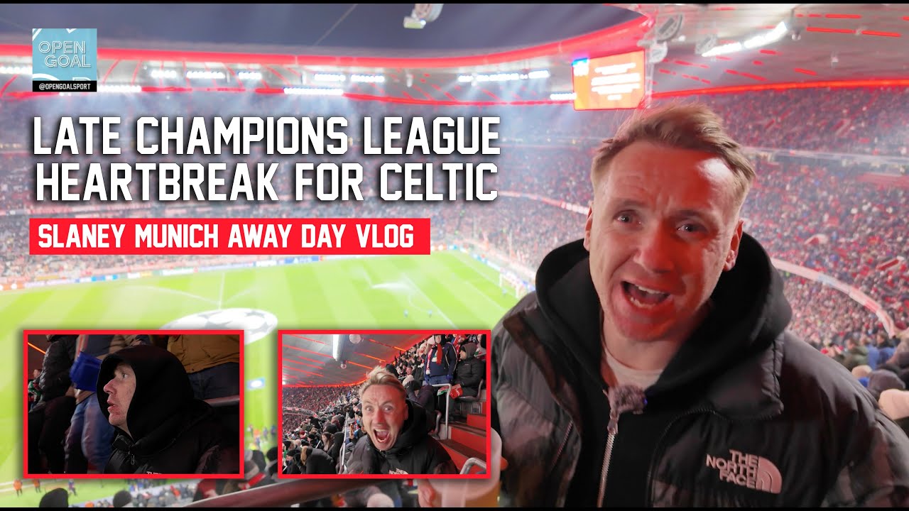 🤯 LATE HEARTBREAK FOR CELTIC IN MUNICH! | Slaney's Champions League Away Day Vlog