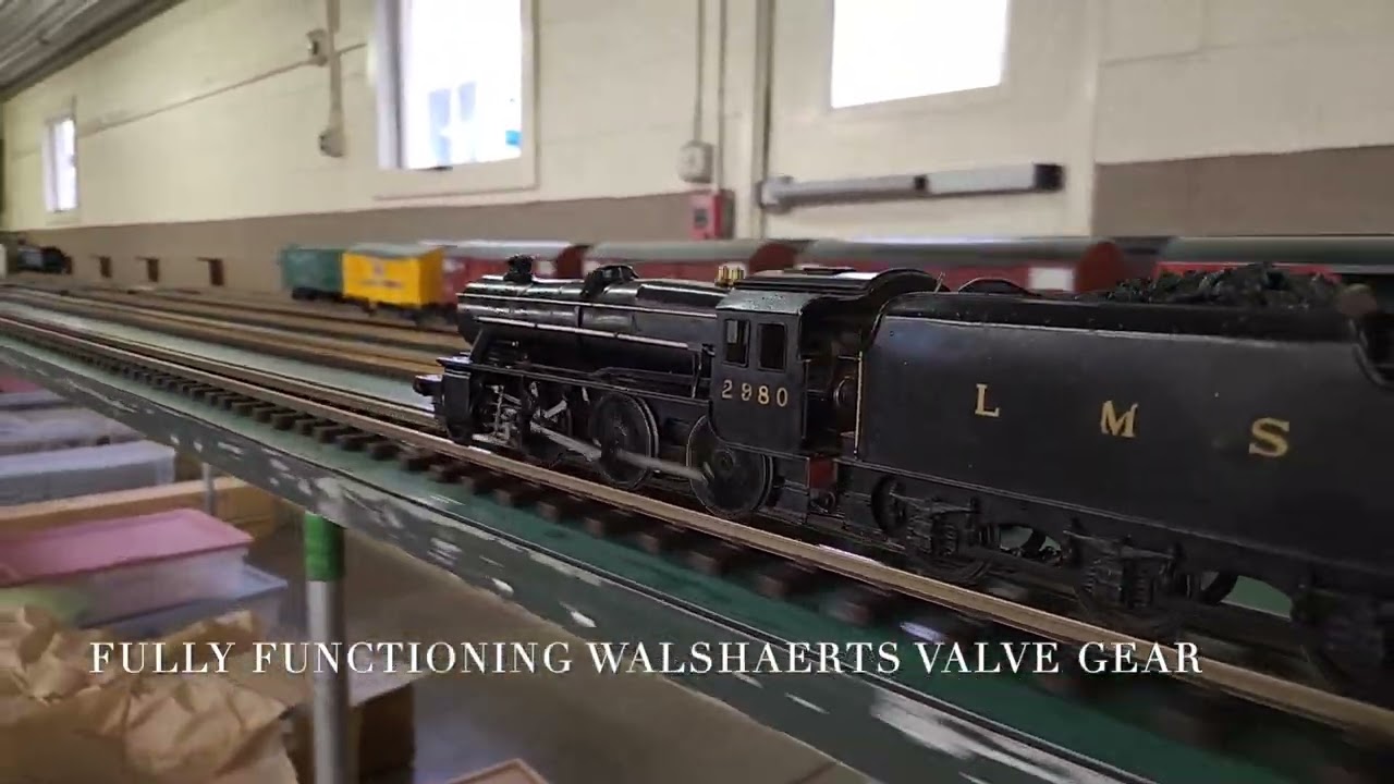 O Gauge Live Steam: EJ Cooke Mogul @ Cabin Fever 2024