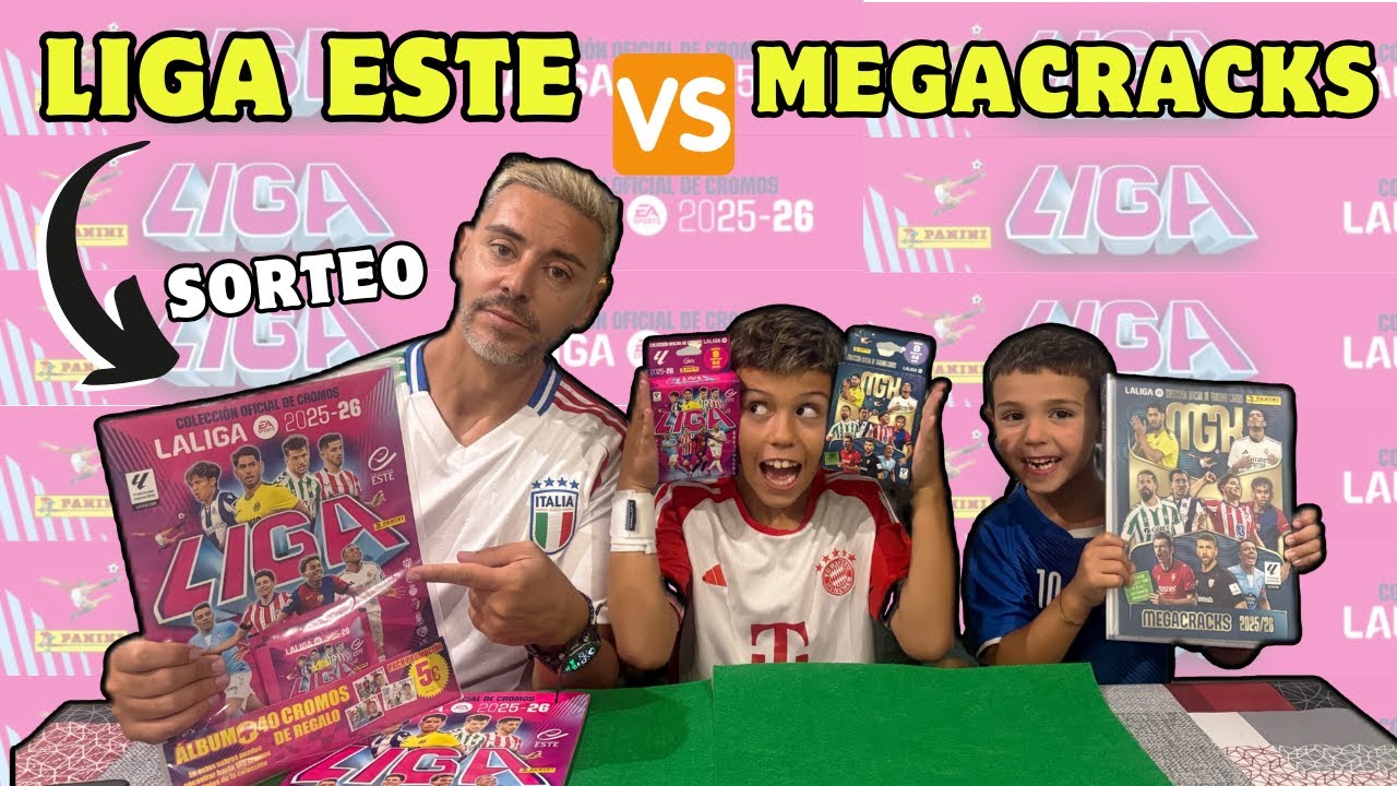 ¡Liga Este vs Megacracks! ¿Cuál es la mejor colección?+ SORTEO