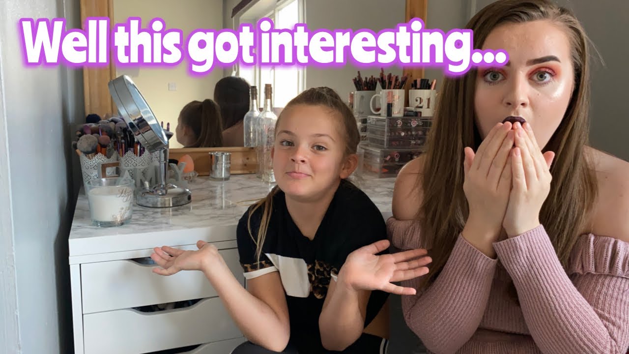 MY SISTER PICKS MY MAKEUP!! | Allarnah Calleigh
