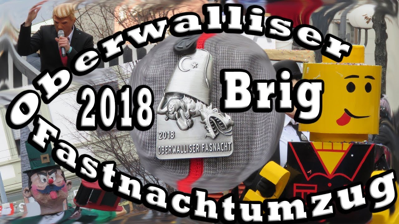 Grosser Oberwalliser Fastnachtsumzug 2018 Brig