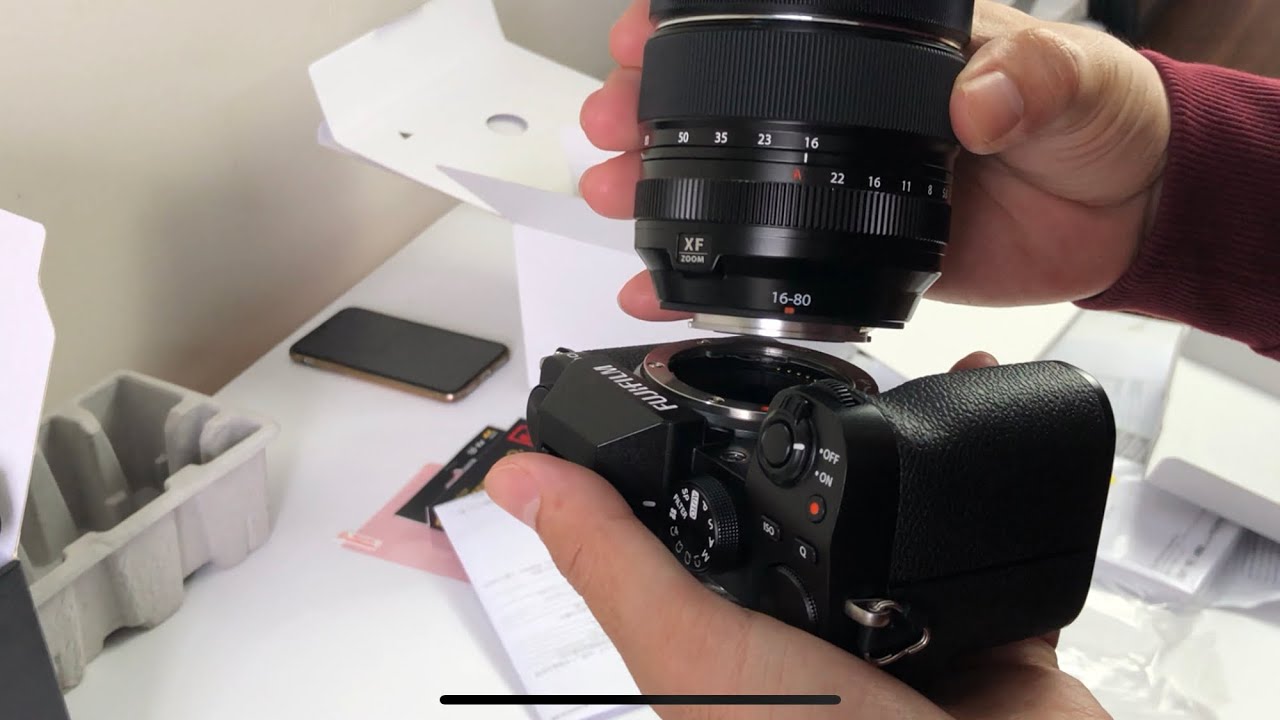 Fujifilm X-S10 +XF 16-80 unbox and hand-on.